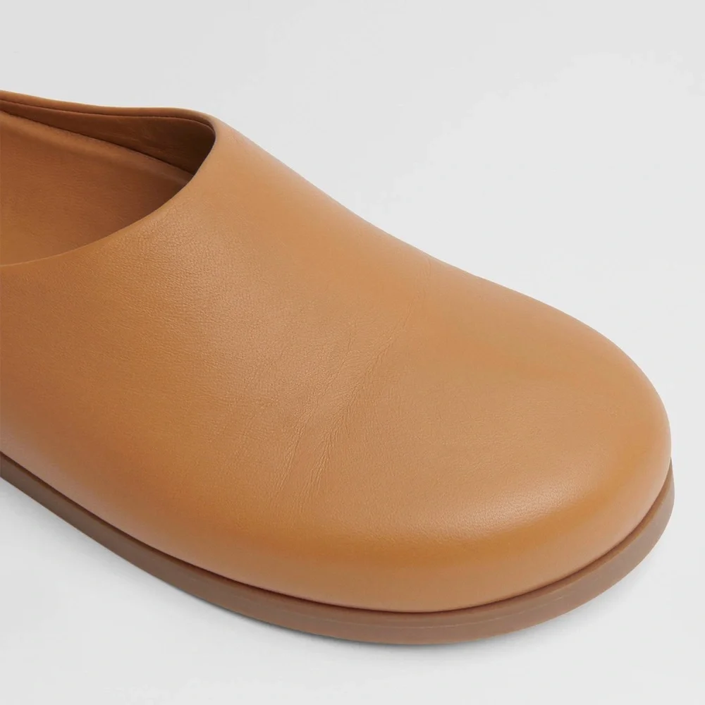 MANSUR GAVRIEL Lambskin Leather Everyday Mules - Picture 3 of 15